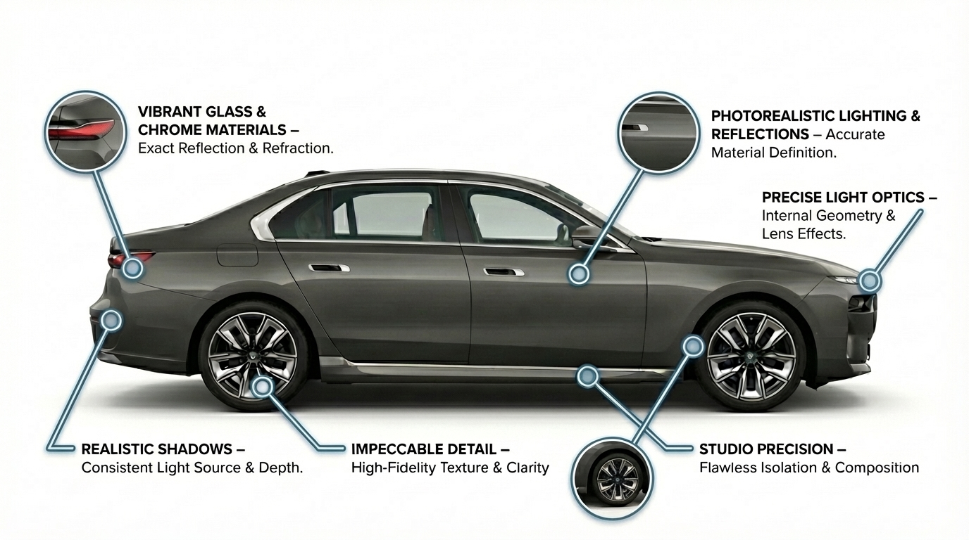BMW Info Quality - Professional Studio Photography
